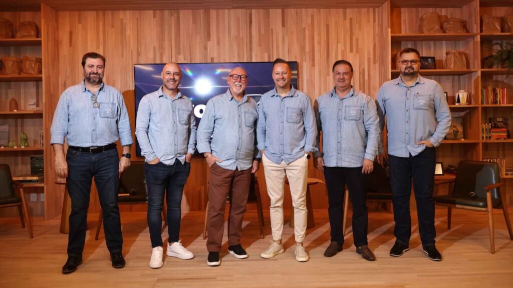 Diretores do Grupo Livonius apresentaram o Livo's Talk diretamente do Instituto Caldeira. (Foto: Henri dos Reis)