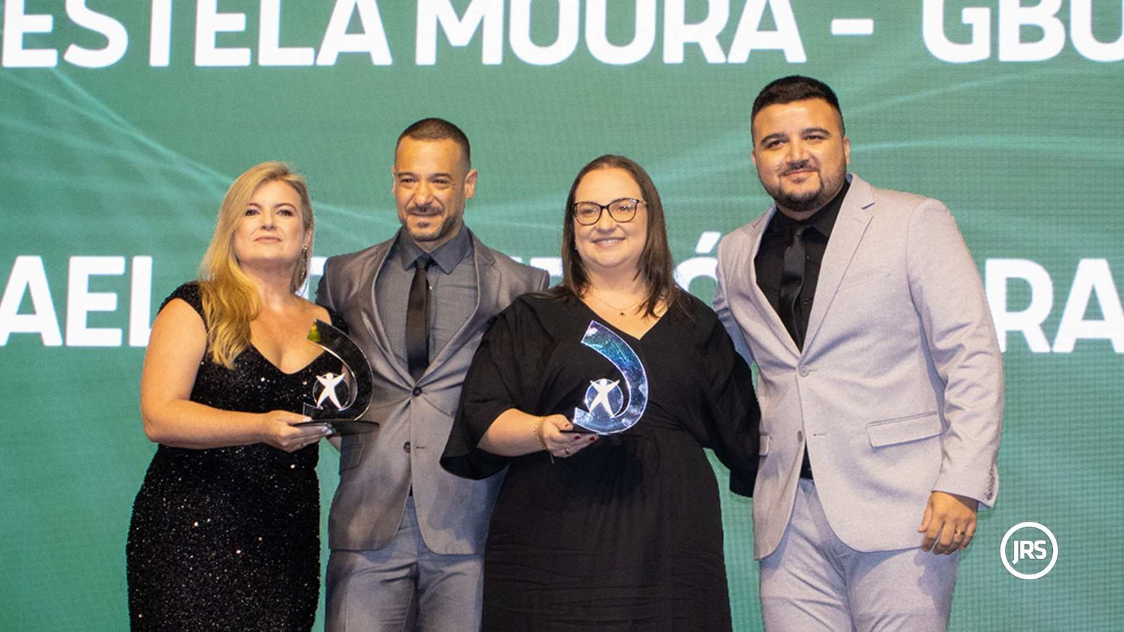 Estela Moura (GBOEX) e Rafaela Dambrós (Bradesco)