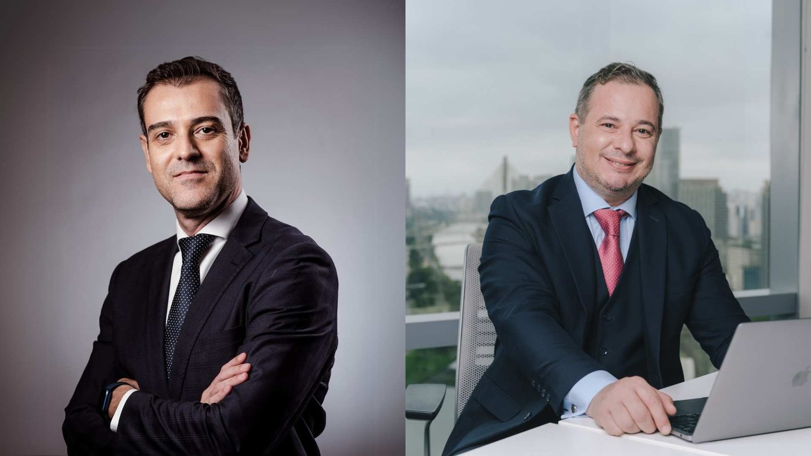 Fabiano Sardá da MAWDY e Roberto de Antoni da MAPFRE