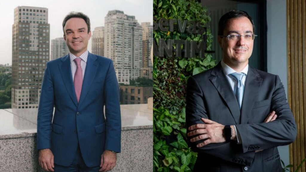 Felipe Nascimento CEO da MAPFRE e David Canassa diretor executivo da Reservas Votorantim