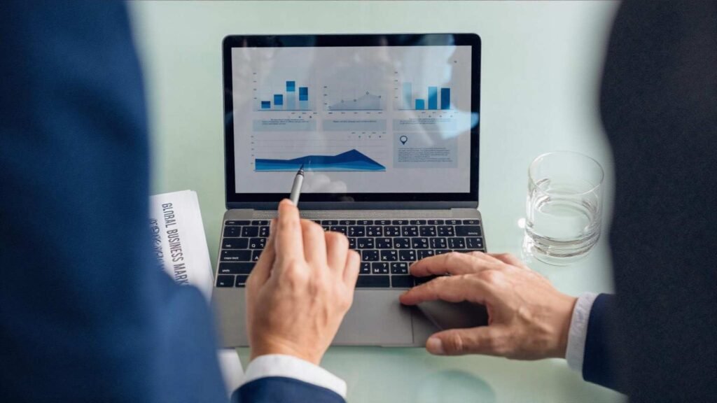 Gráfico de negócios