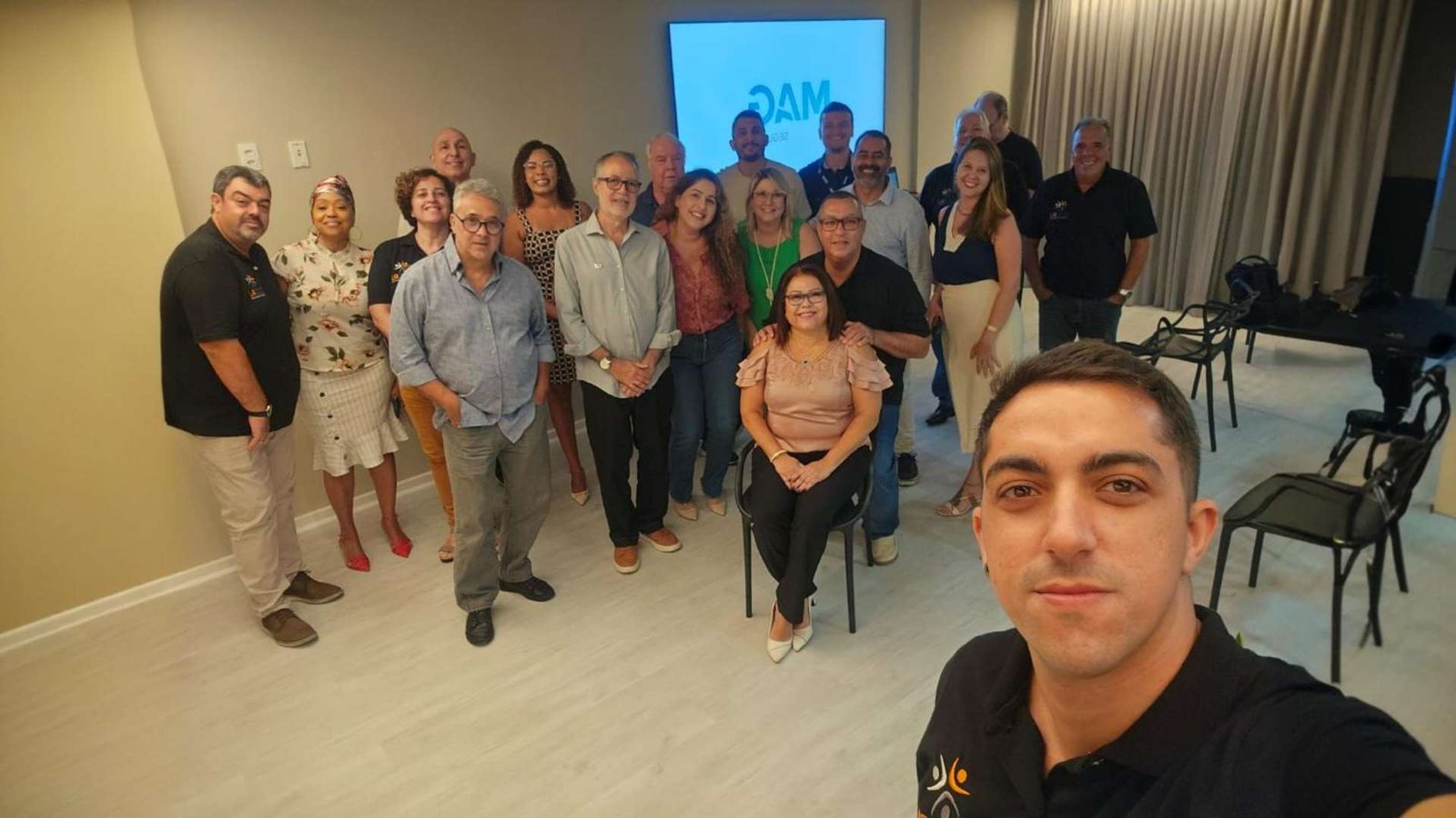 Diretores e associados do CCS RJ presentes na palestra da MAG