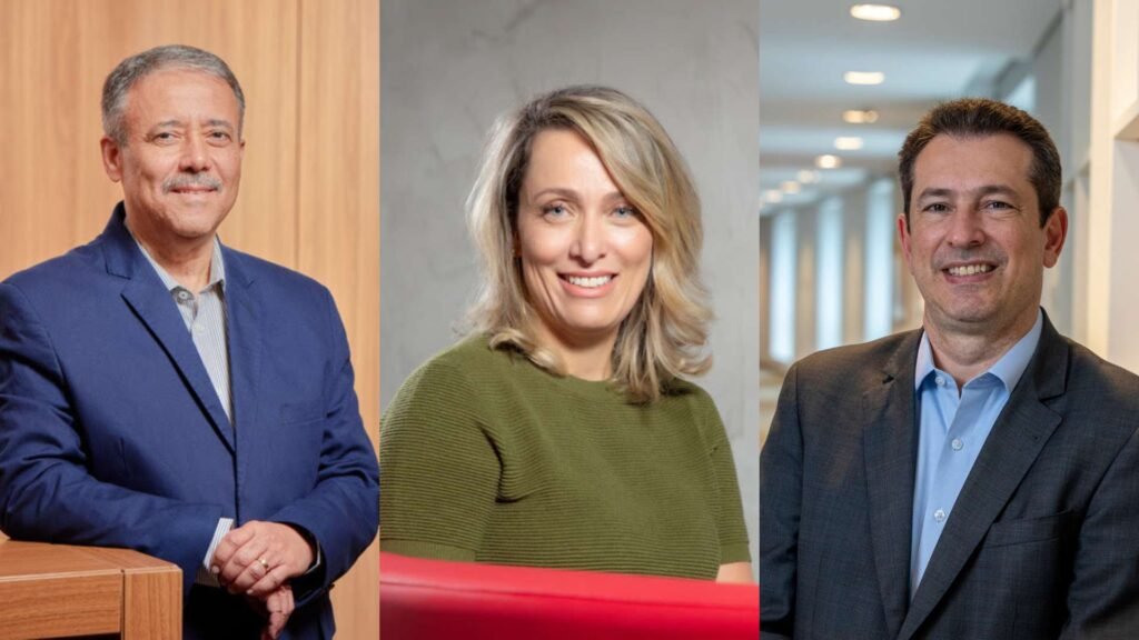 Eduardo Menezes, Raquel Cerqueira e Luiz Carlos Gomes