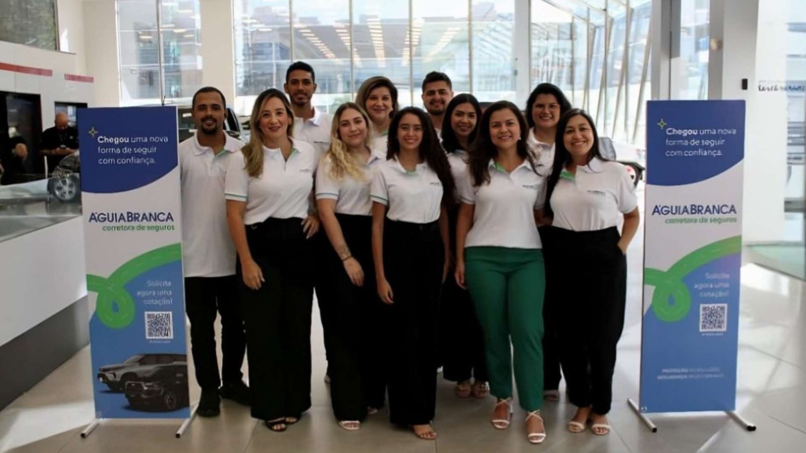 Equipe Corretora de Seguros Divisão de Comércio Grupo Águia Branca