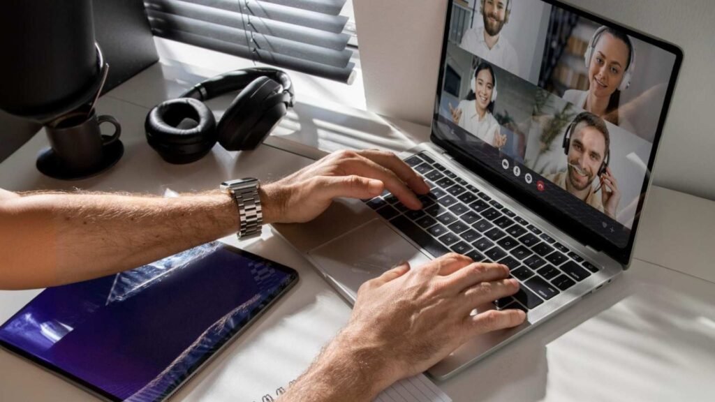 Close na sala de aula virtual