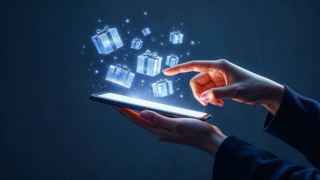 Conceito de compras on-line