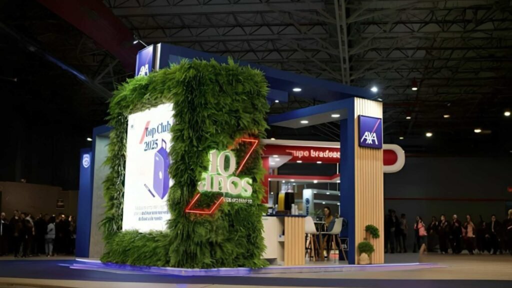 Stand AXA no Brasil