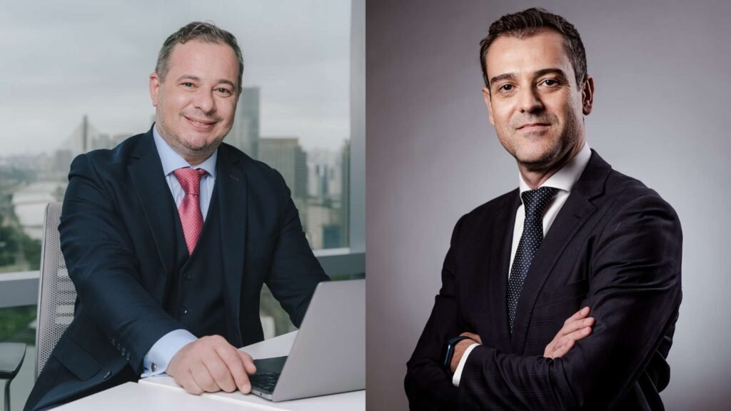 Roberto de Antoni da MAPFRE e Fabiano Sardá da MAWDY